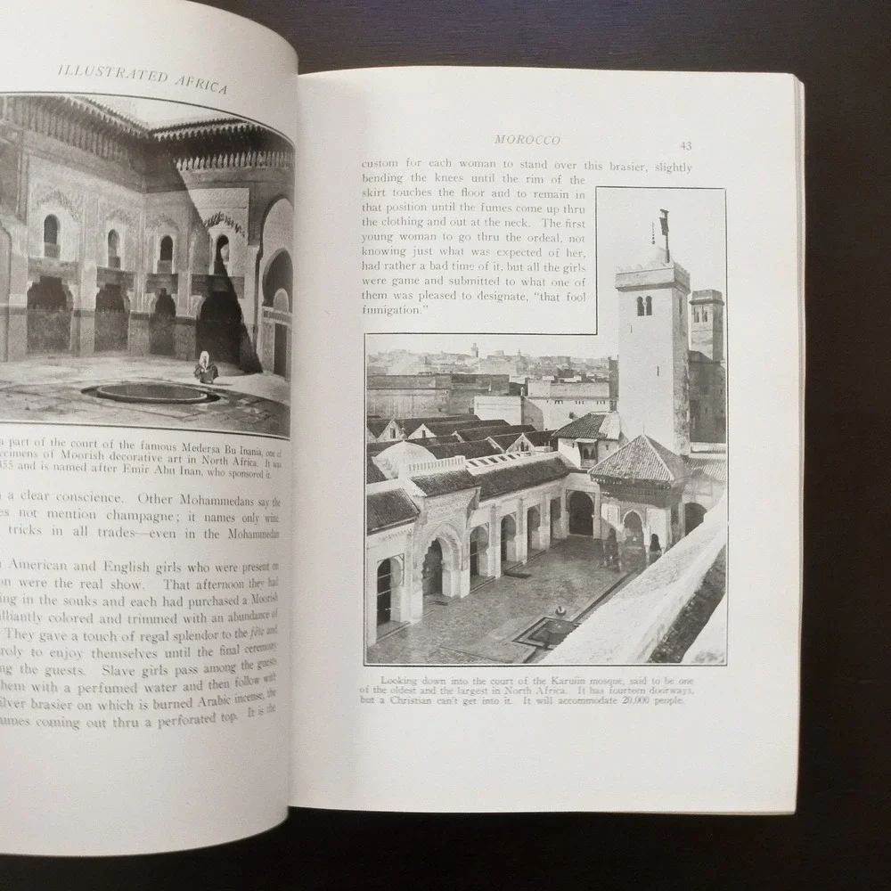 Antique Signed 1925 Illustrated Africa North Tropical South by William D. Boyce